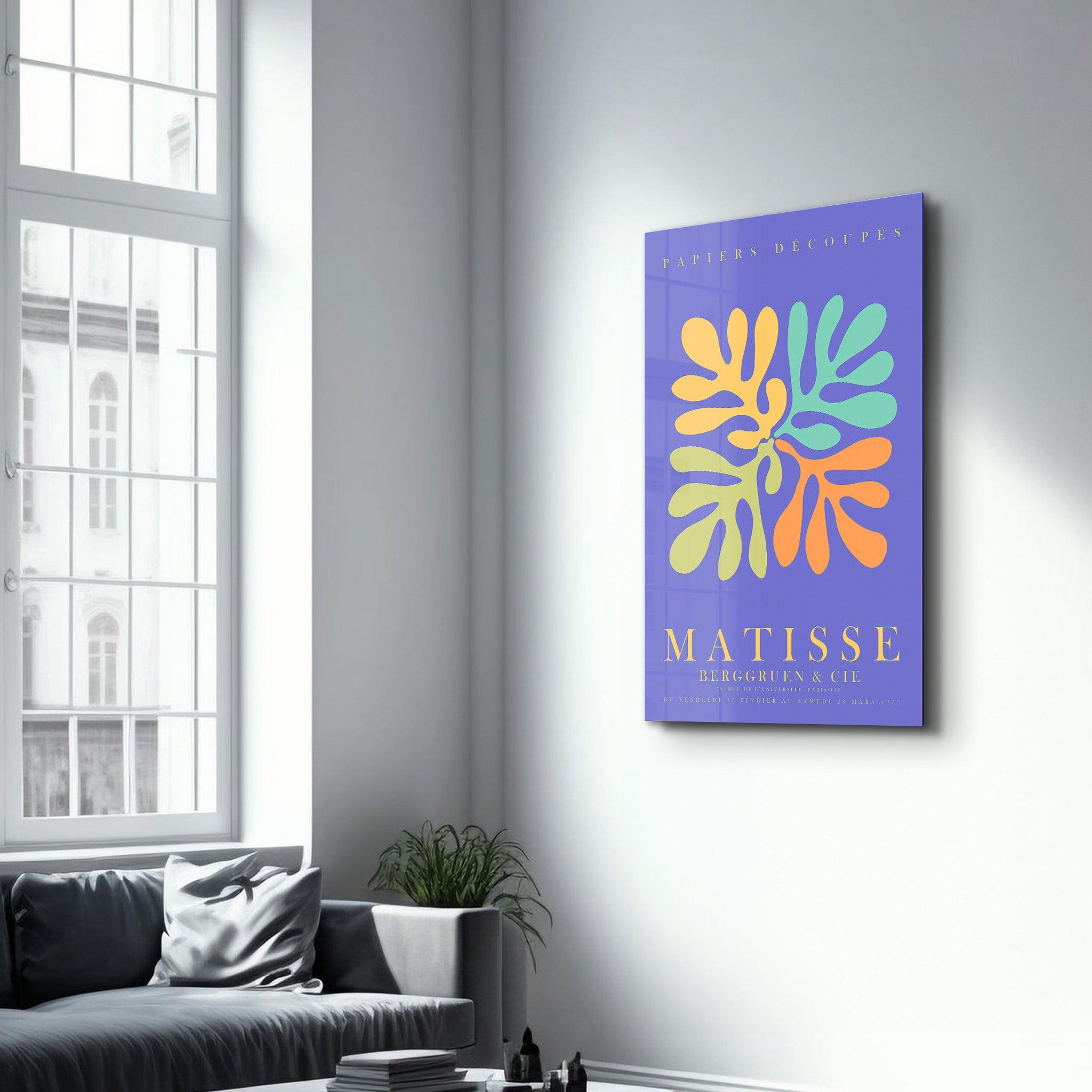 H. Matisse 1953 | Gallery Print Collection Glass Wall Art - Artdesigna