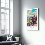 Berlin Germany 2-Travel Posters | Glass Wall Art - Artdesigna