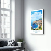 Dubrovnik Croatia 1-Travel Posters | Glass Wall Art - Artdesigna