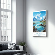 Skaftafell Iceland-Travel Posters | Glass Wall Art - Artdesigna