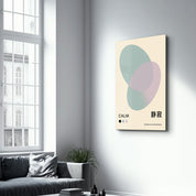 Calm - Glass Wall Art