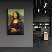 Mona Lisa | Glass Wall Art - Artdesigna