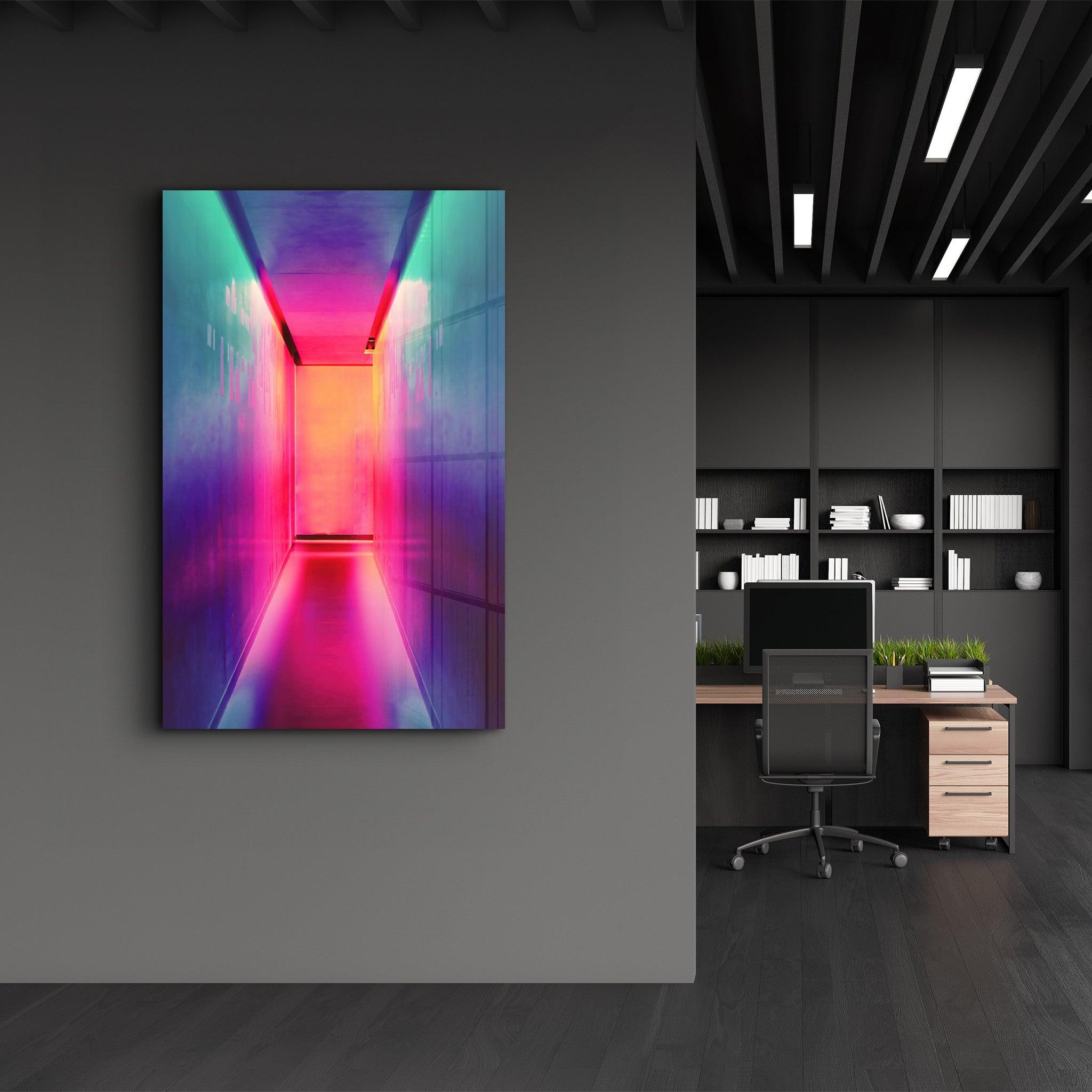 Road to Happiness | Glass Wall Art - Artdesigna