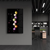 Macaroons | Glass Wall Art - Artdesigna