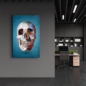 Skullart | Glass Wall Art - Artdesigna