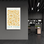 Flower Market No:11 New York | Gallery Print Collection Glass Wall Art - Artdesigna