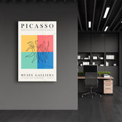 Pablo Picasso - Originaux Et Lithographies | Gallery Print Collection Glass Wall Art - Artdesigna