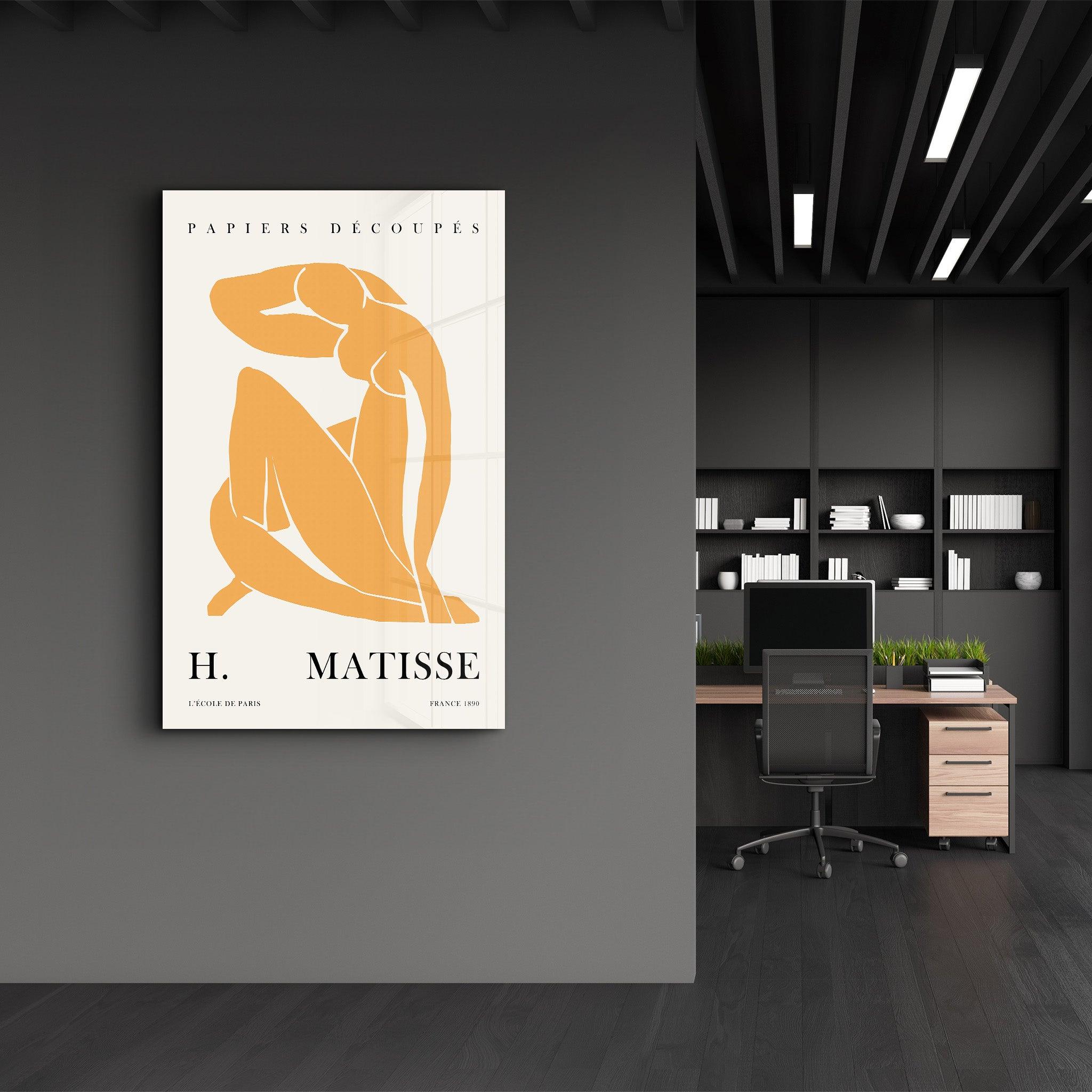 H. Matisse 1890 Sculpture | Gallery Print Glass Wall Art - Artdesigna