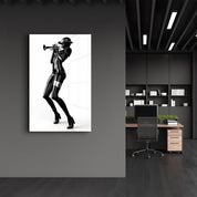 RoboGirlz4 | Designer's Collection Glass Wall Art - Artdesigna