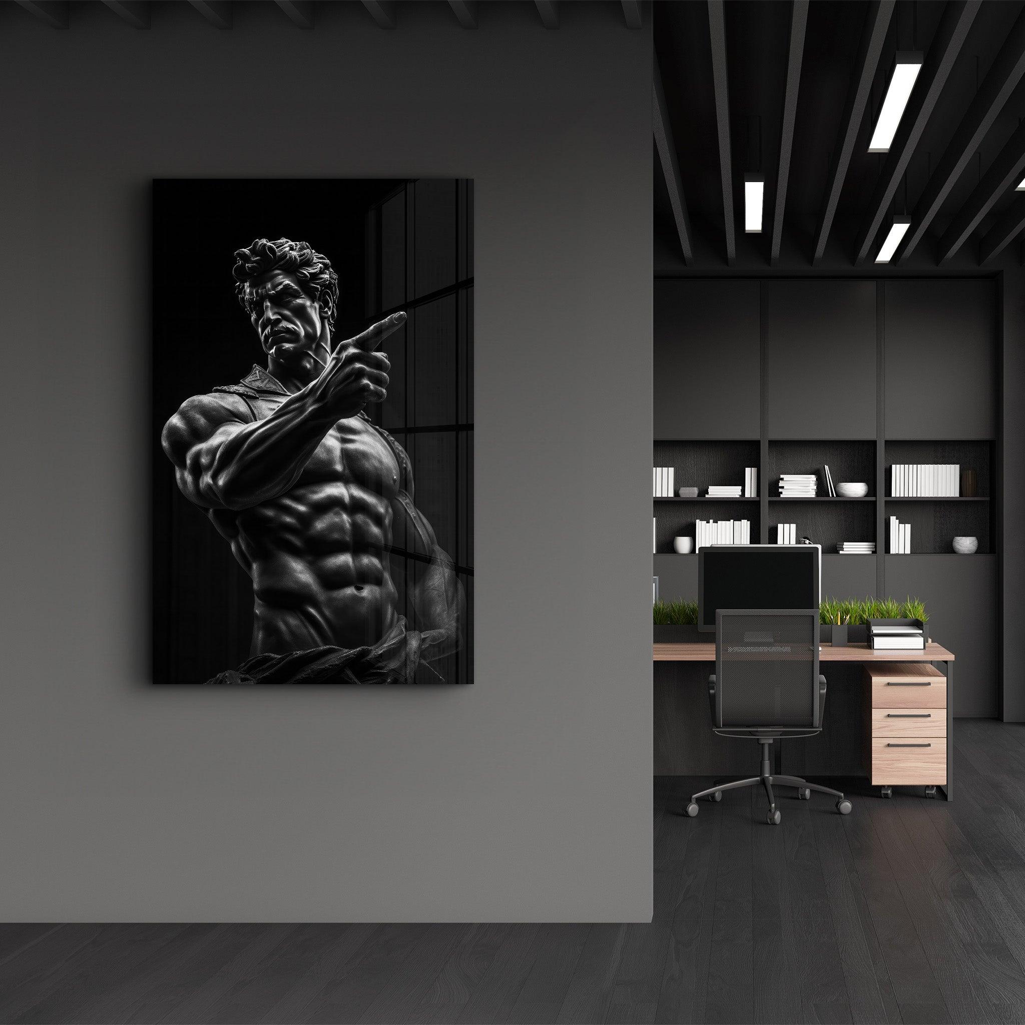 Strong | Designers Collection Glass Wall Art - Artdesigna