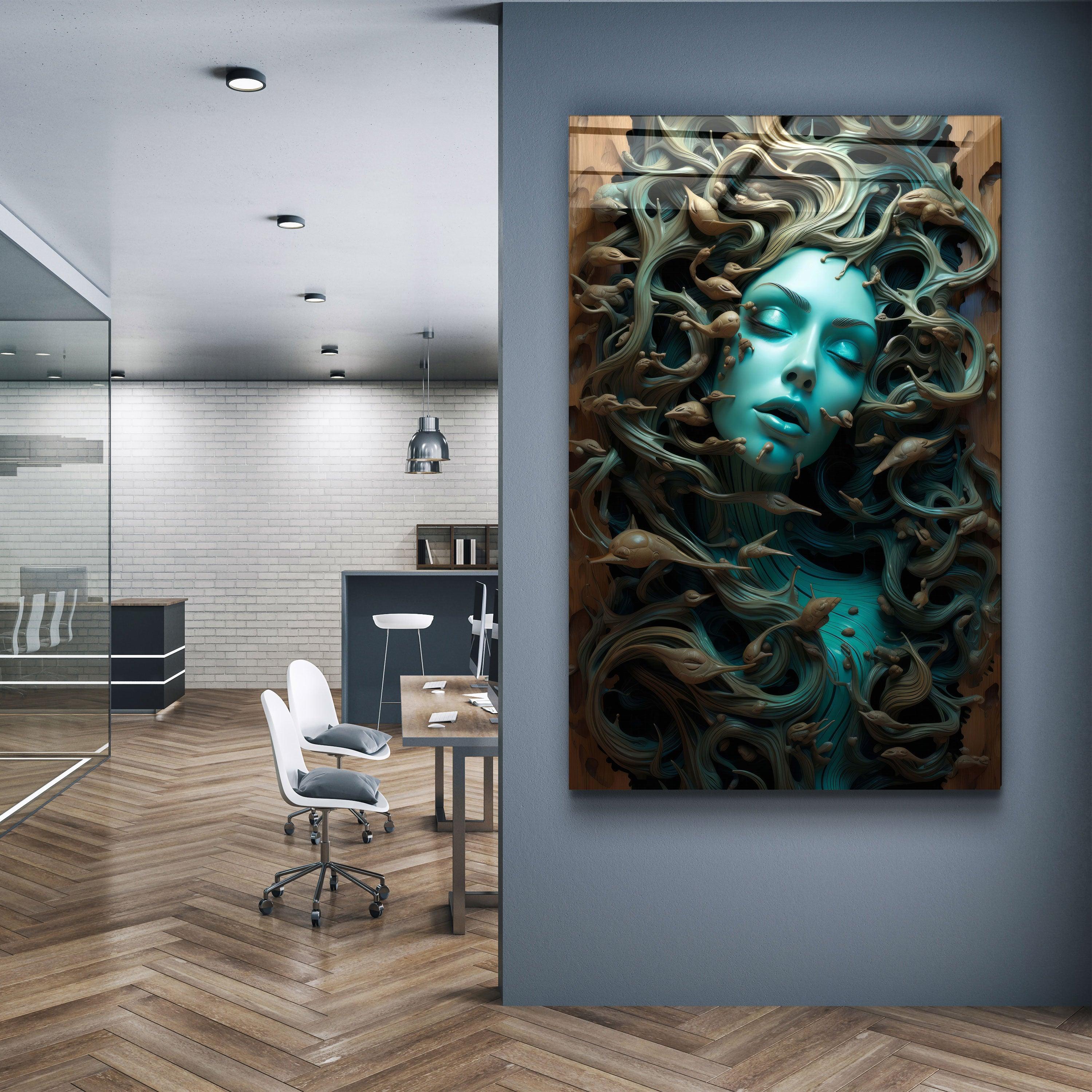 Another Life | Designers Collection Glass Wall Art - Artdesigna