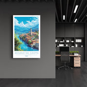 Bassano Del Grappa Italy-Travel Posters | Glass Wall Art - Artdesigna