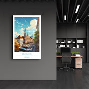 Munich Germany-Travel Posters | Glass Wall Art - Artdesigna