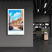 Rynek Starego Miasta-Warsaw Poland-Travel Posters | Glass Wall Art - Artdesigna