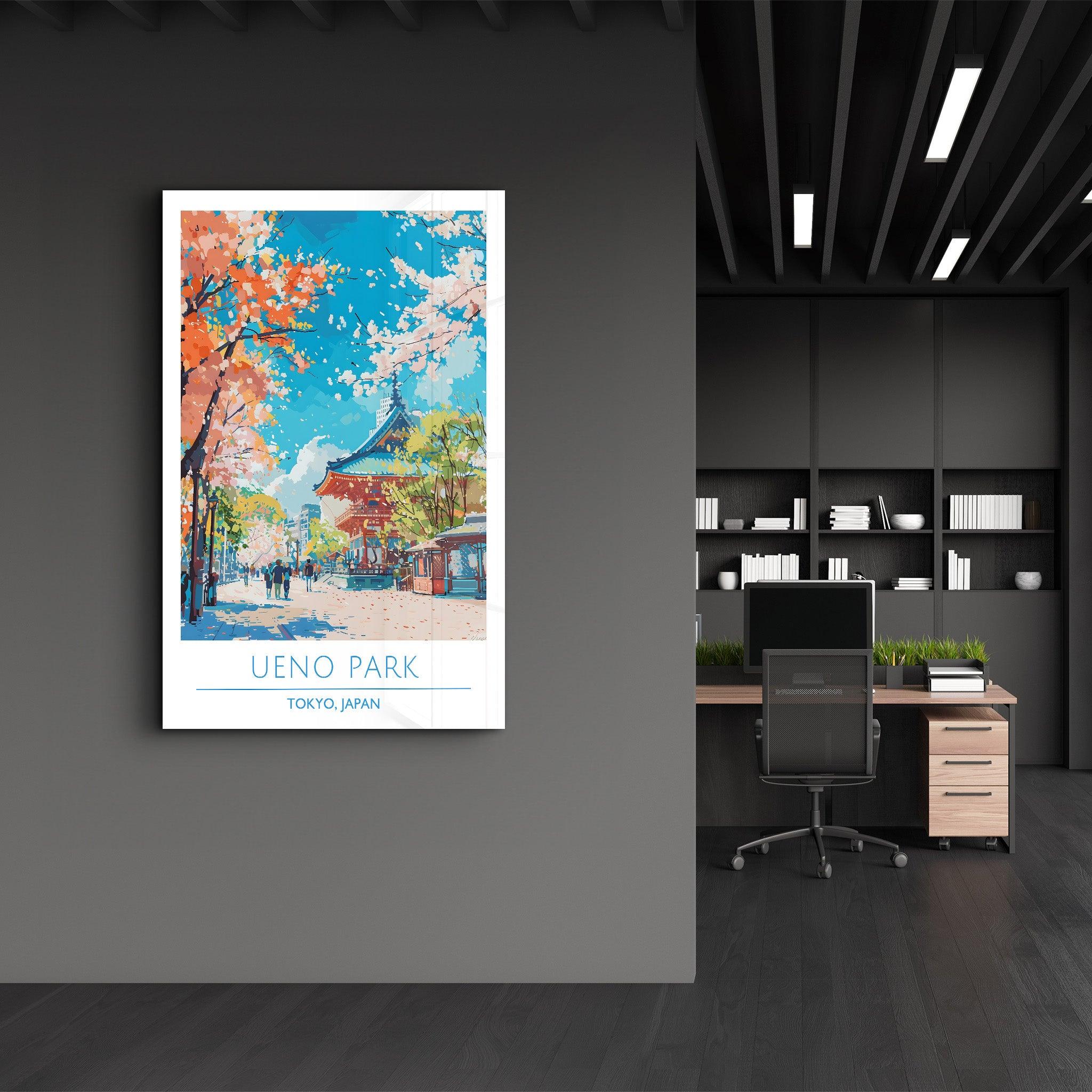 Ueno Park 2-Tokyo Japan-Travel Posters | Glass Wall Art - Artdesigna