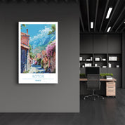 Kotor France-Travel Posters | Glass Wall Art - Artdesigna