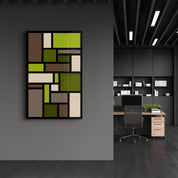 Camo | Designer's Collection Glass Wall Art - Artdesigna