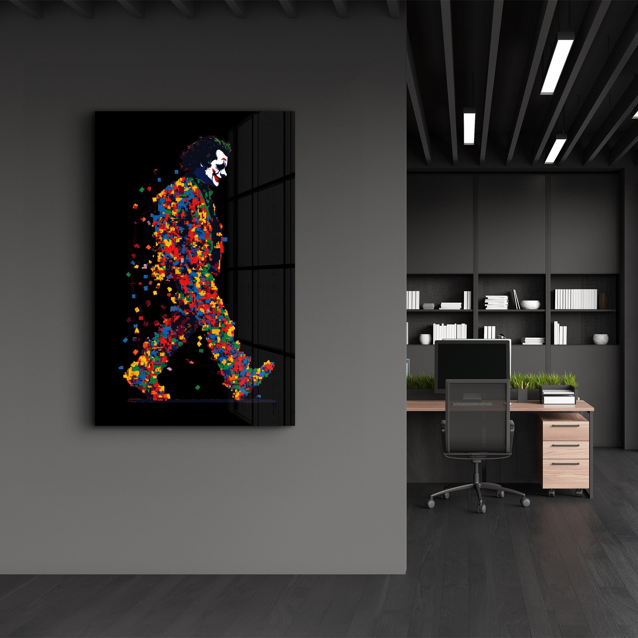 Pixel JKR | Designers Collection Glass Wall Art