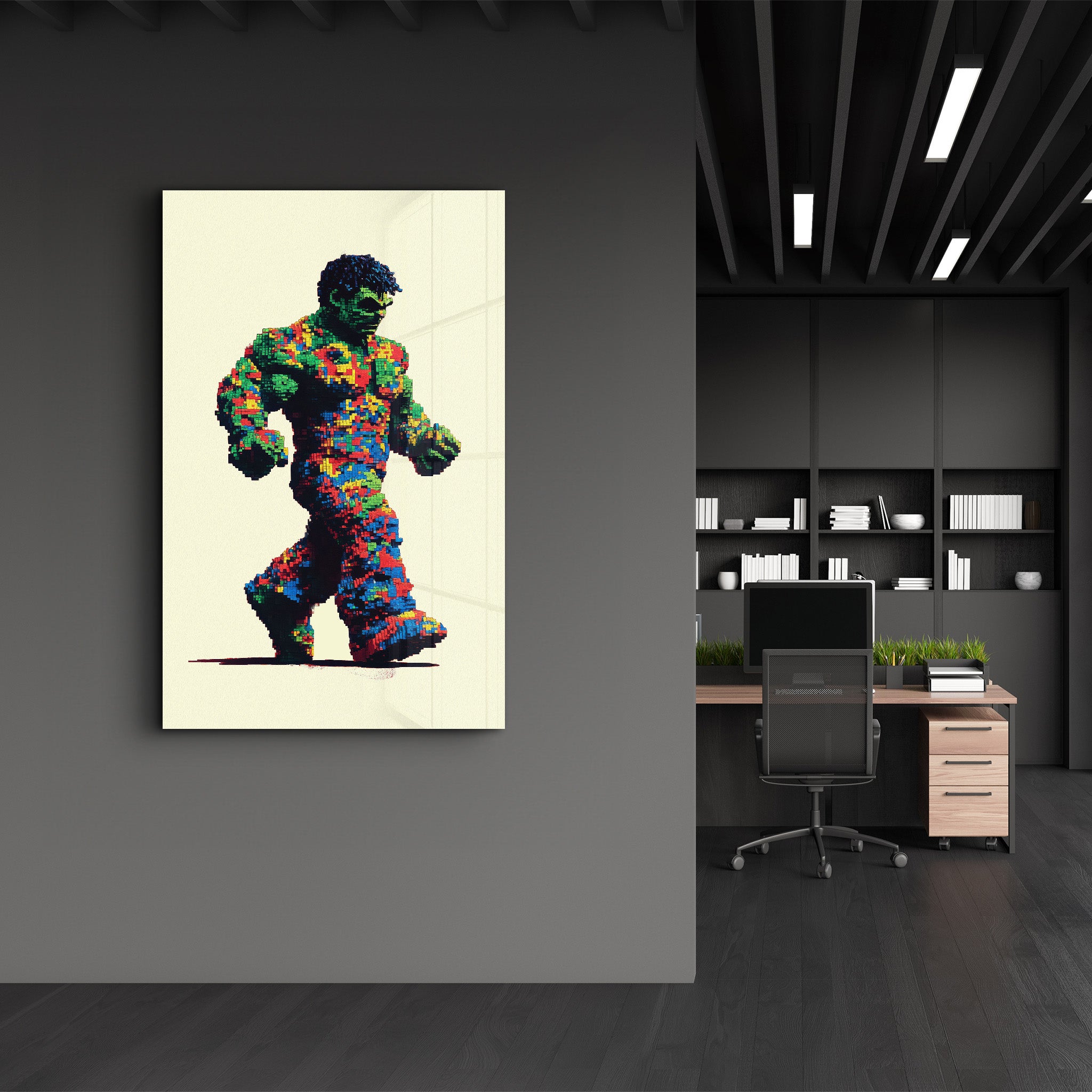 Pixel HLK | Designers Collection Glass Wall Art