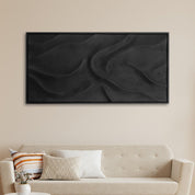 Black Wave | Premium Wood Handmade Wall Sculpture - Limited Edition - Artdesigna