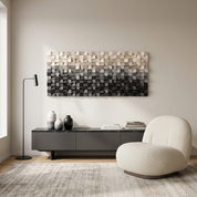 Day n Nite | Wood Wall Sculpture