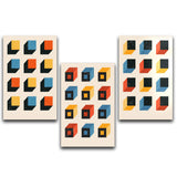 Cubes | Glass Wall Art