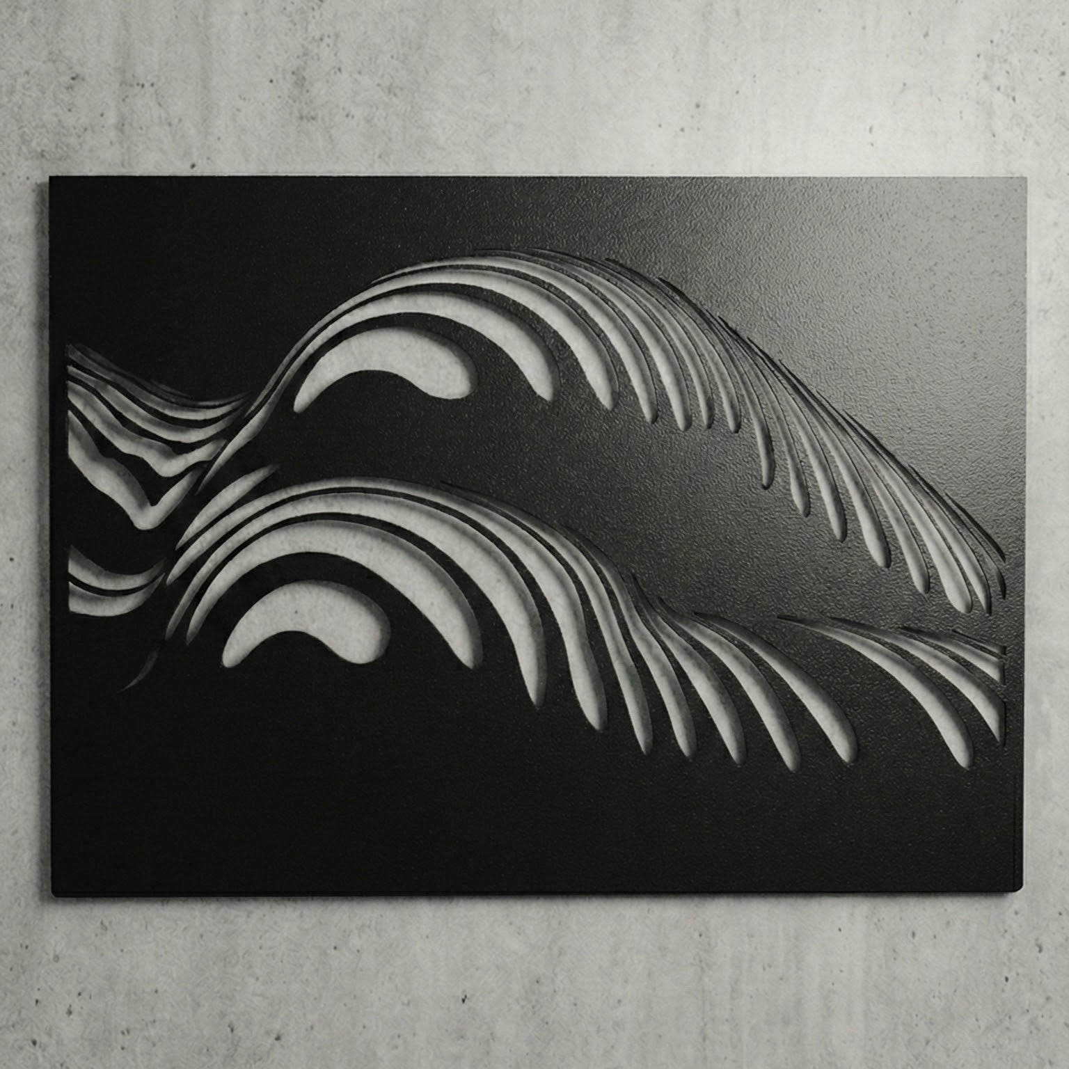 ・"Body Lines X"・Premium Metal Wall Art - Limited Edition