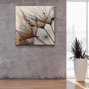 ・"Orange Flower"・Glass Wall Art - ArtDesigna Glass Printing Wall Art