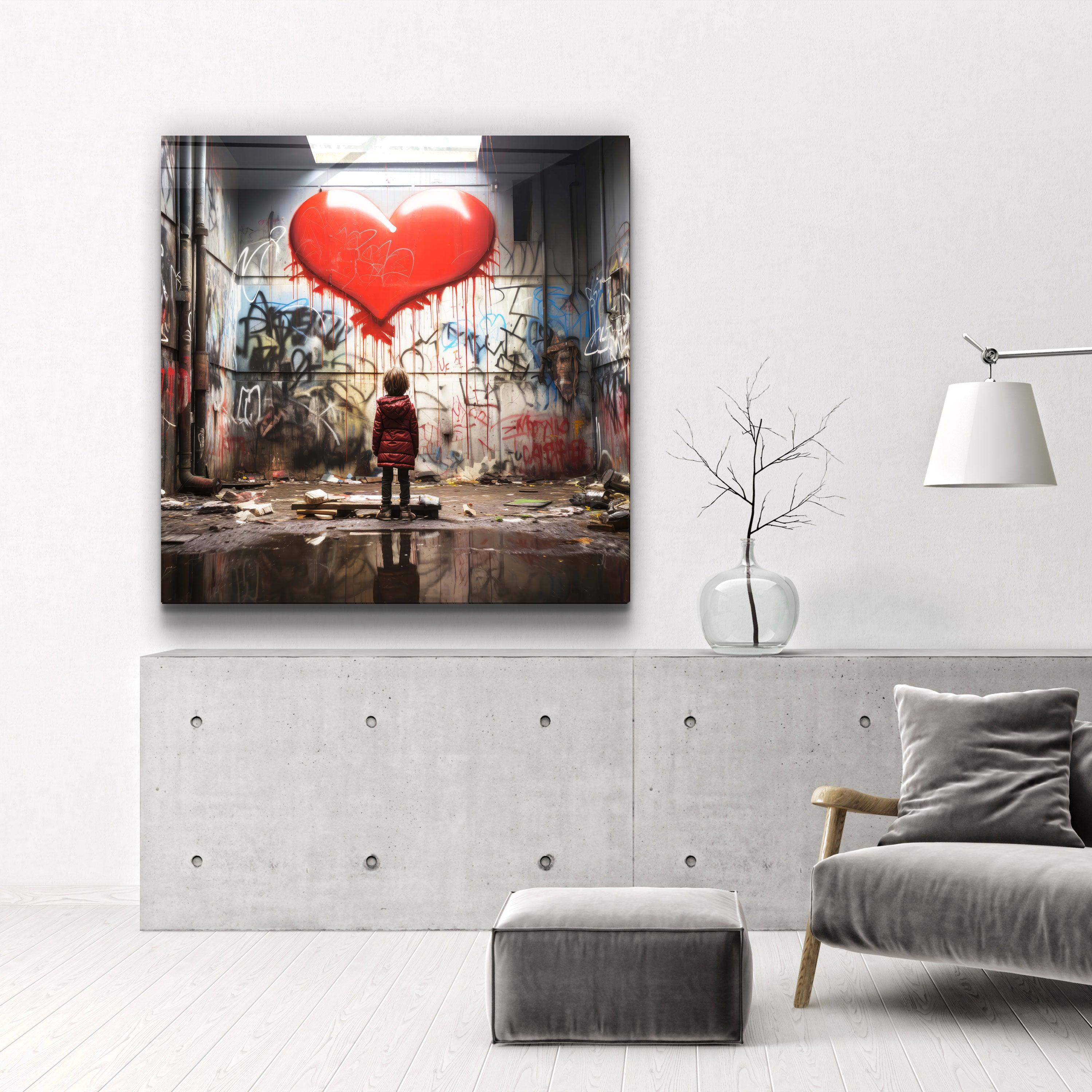 ."Love Me". Designers Collection Glass Wall Art - ArtDesigna Glass Printing Wall Art