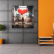 ."Love Me". Designers Collection Glass Wall Art - ArtDesigna Glass Printing Wall Art