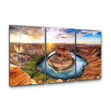 Lake Powell Trio | Glass Wall Art