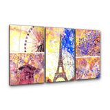 Paris Trio | Glass Wall Art