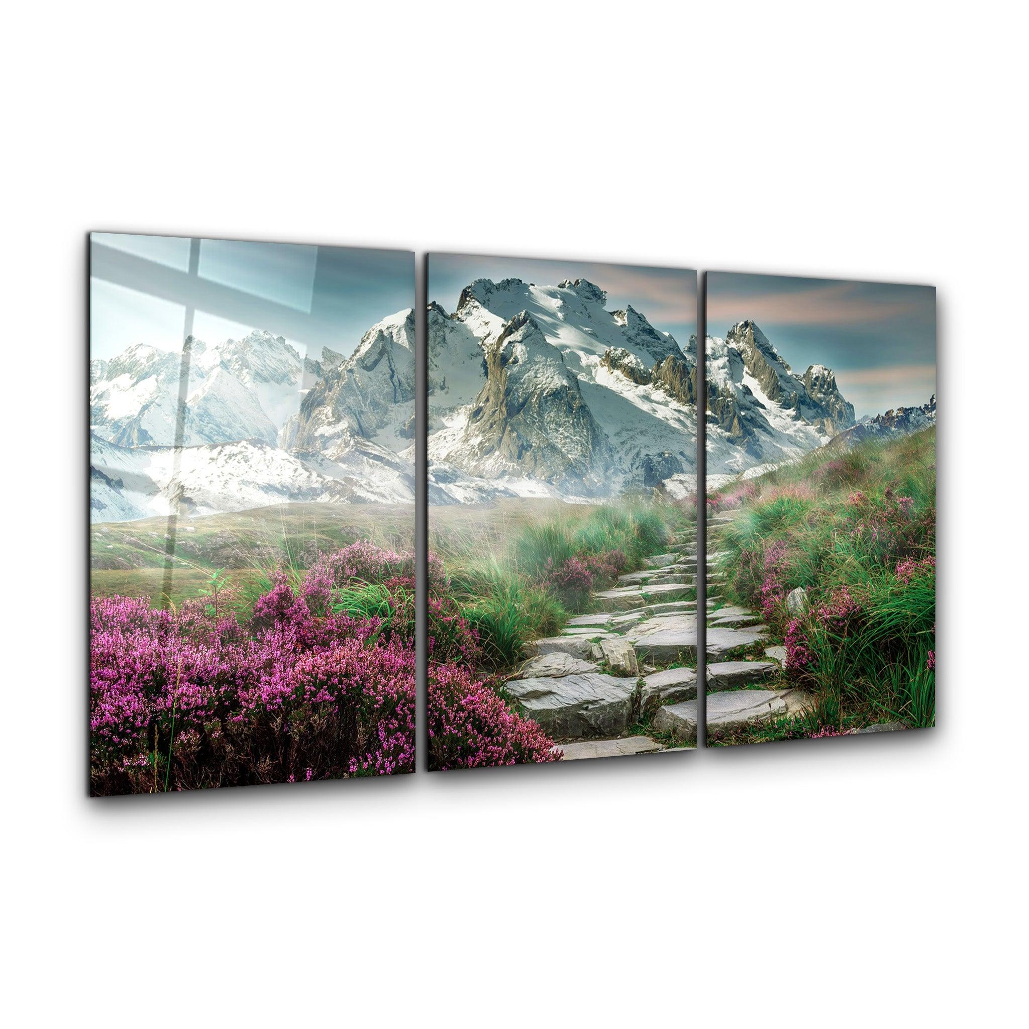 ・"Pathway - Trio"・Glass Wall Art - ArtDesigna Glass Printing Wall Art