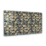 Abstract Stones Trio | Glass Wall Art