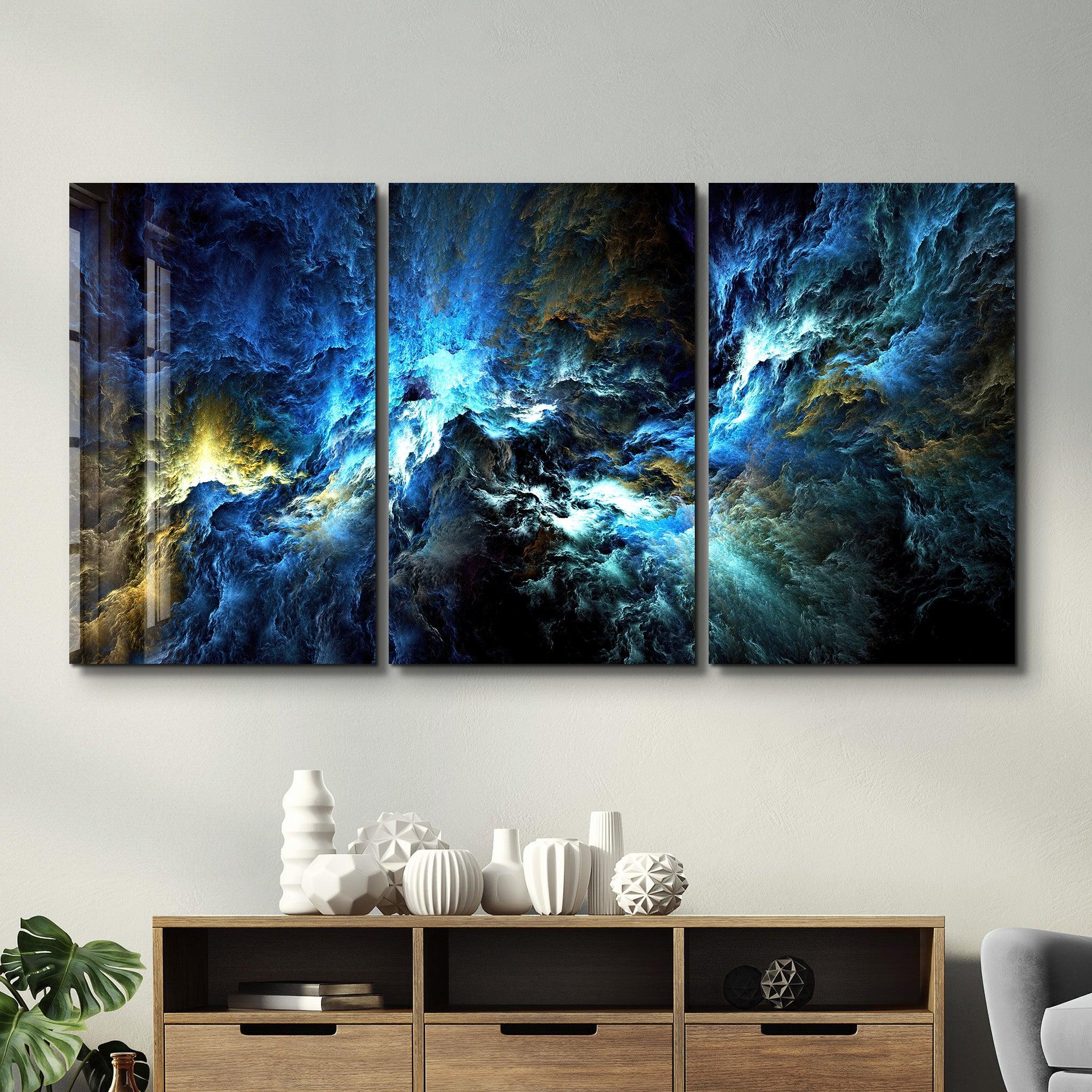 ・"Myth of the Sky - Trio"・Glass Wall Art - ArtDesigna Glass Printing Wall Art