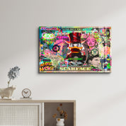 Empire of Greed by Mr. Pablo Costa – Glass Wall Art