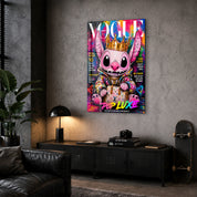 Vogue Galaxy V2 by Mr. Pablo Costa | Glass Wall Art