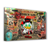 They Lie by Mr. Pablo Costa | Glass Wall Art