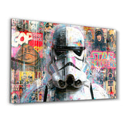 Trooper by Mr. Pablo Costa | Glass Wall Art