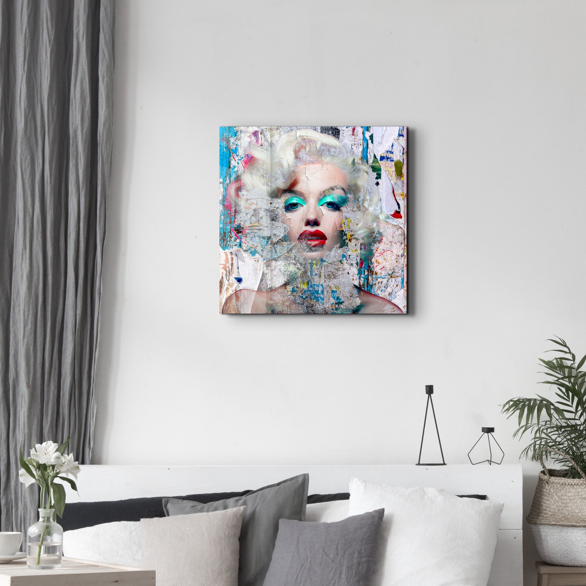 Fractured Glamour by Mr. Pablo Costa | Glass Wall Art