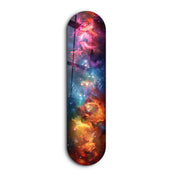 Colorful Space V1 | Glass Wall Art - Artdesigna