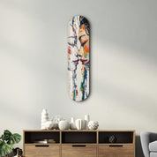 Two Girls | Glass Wall Art - Artdesigna