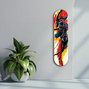 Ninja 3 | Glass Wall Art - Artdesigna