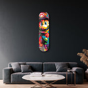 Mario Fan Art | Glass Wall Art - Artdesigna