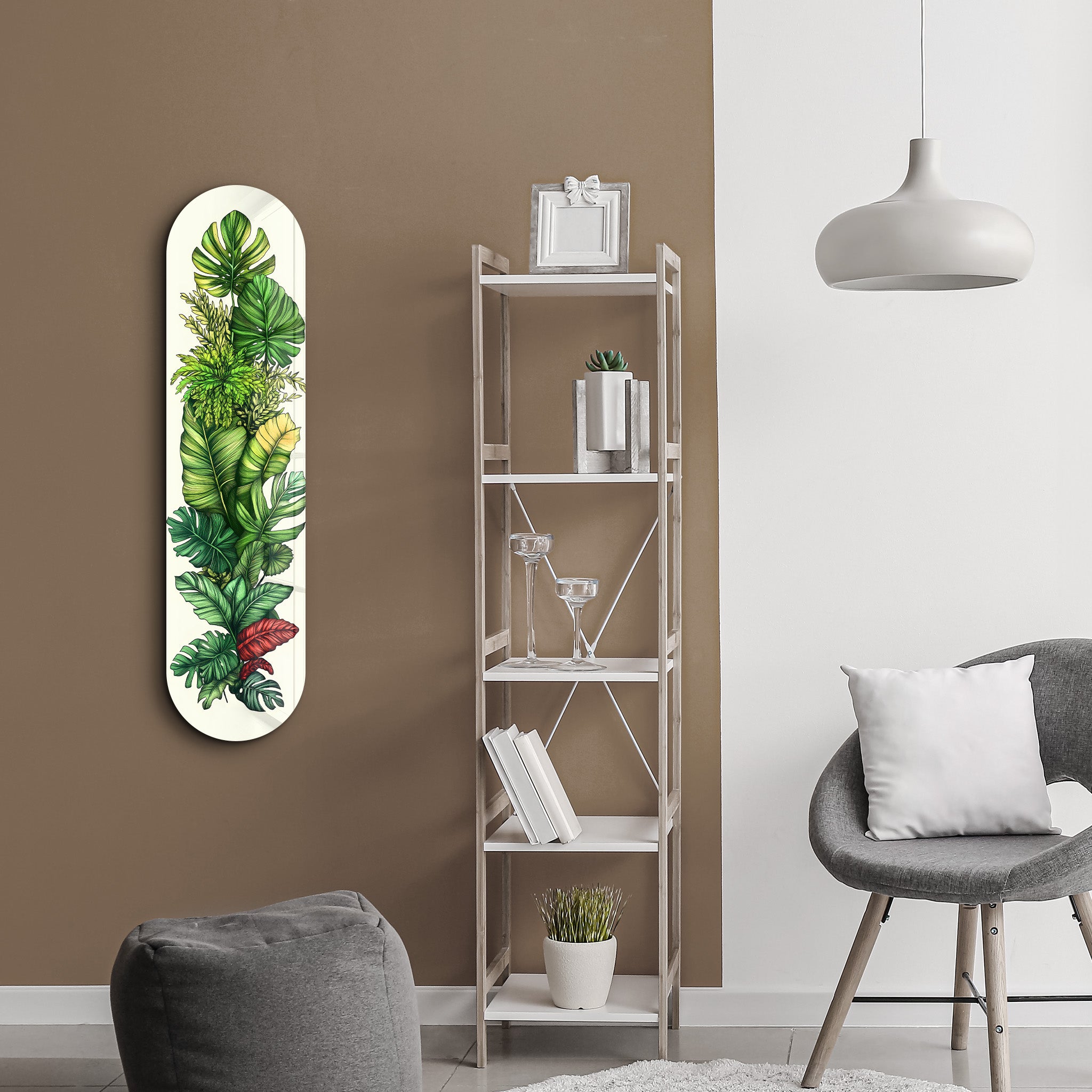 Tropical Dream 1 | Glass Wall Art - Artdesigna