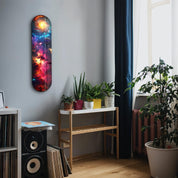 Colorful Space V4 | Glass Wall Art - Artdesigna