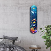 Sweet Shark 1 | Glass Wall Art - Artdesigna