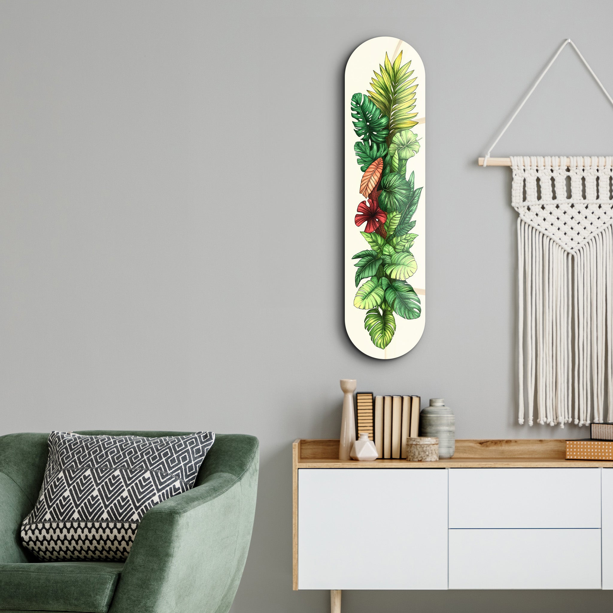 Tropical Dream 2 | Glass Wall Art - Artdesigna