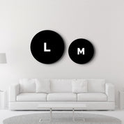 ・"Signs"・Rounded Glass Wall Art - ArtDesigna Glass Printing Wall Art