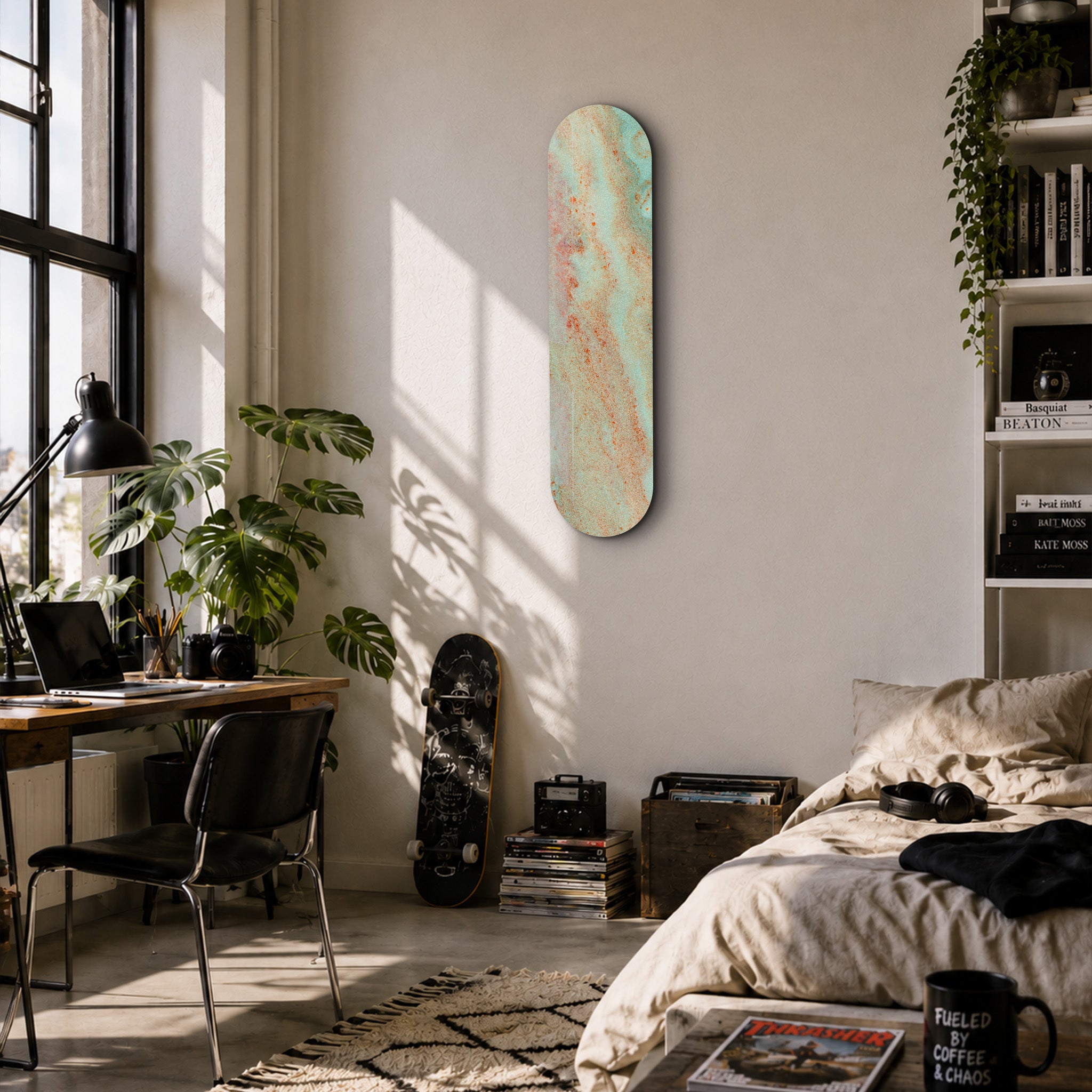 Verdigris 1 | Glass Wall Art